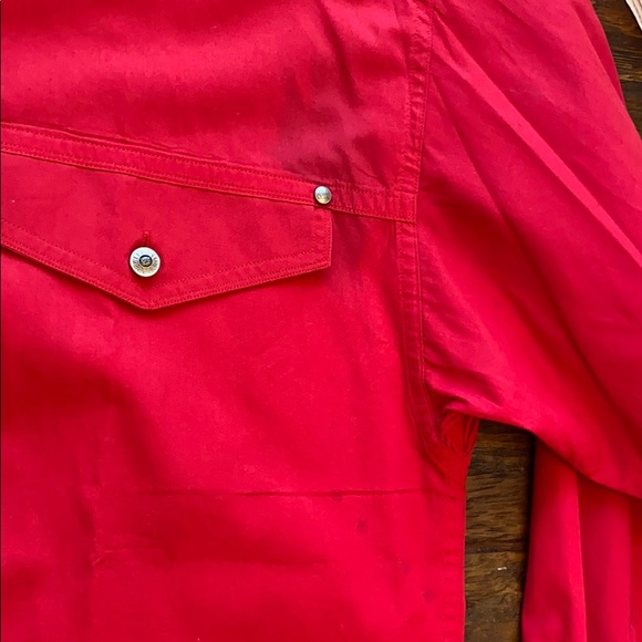 Vintage Versace Men's Size L Button Front Shirt - Picture 7 of 10